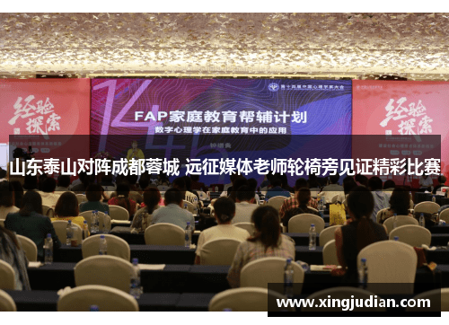 山东泰山对阵成都蓉城 远征媒体老师轮椅旁见证精彩比赛